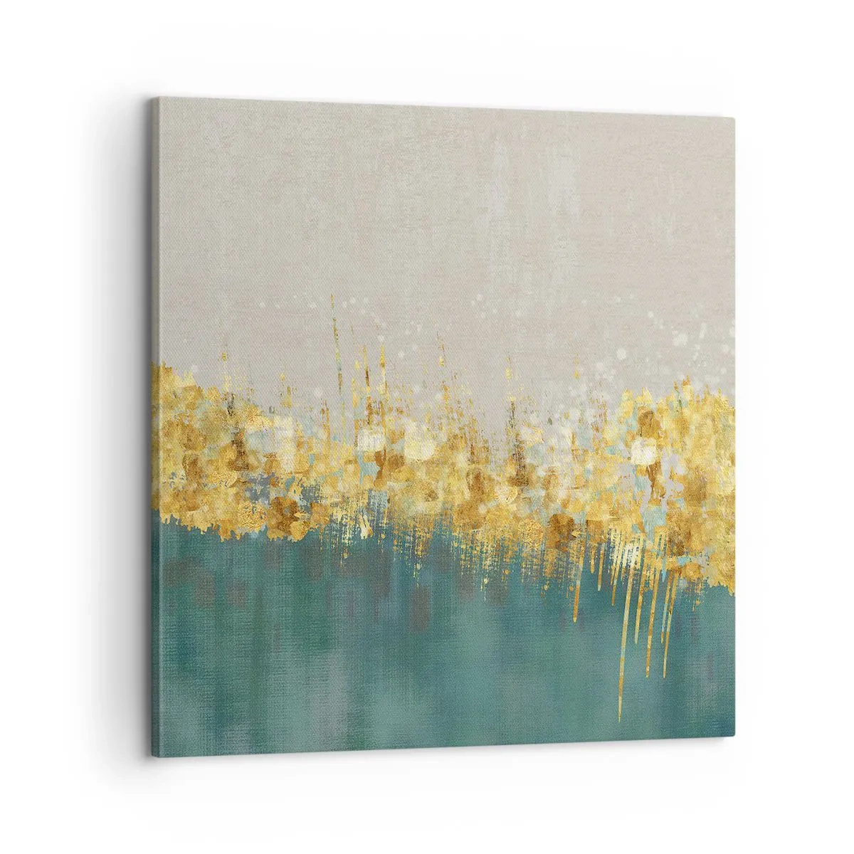 Tablou pe pânză - Frontiera de aur - 60x60 cm