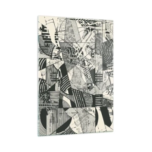 Tablou pe sticlă - Dinamica de astăzi - 50x70 cm