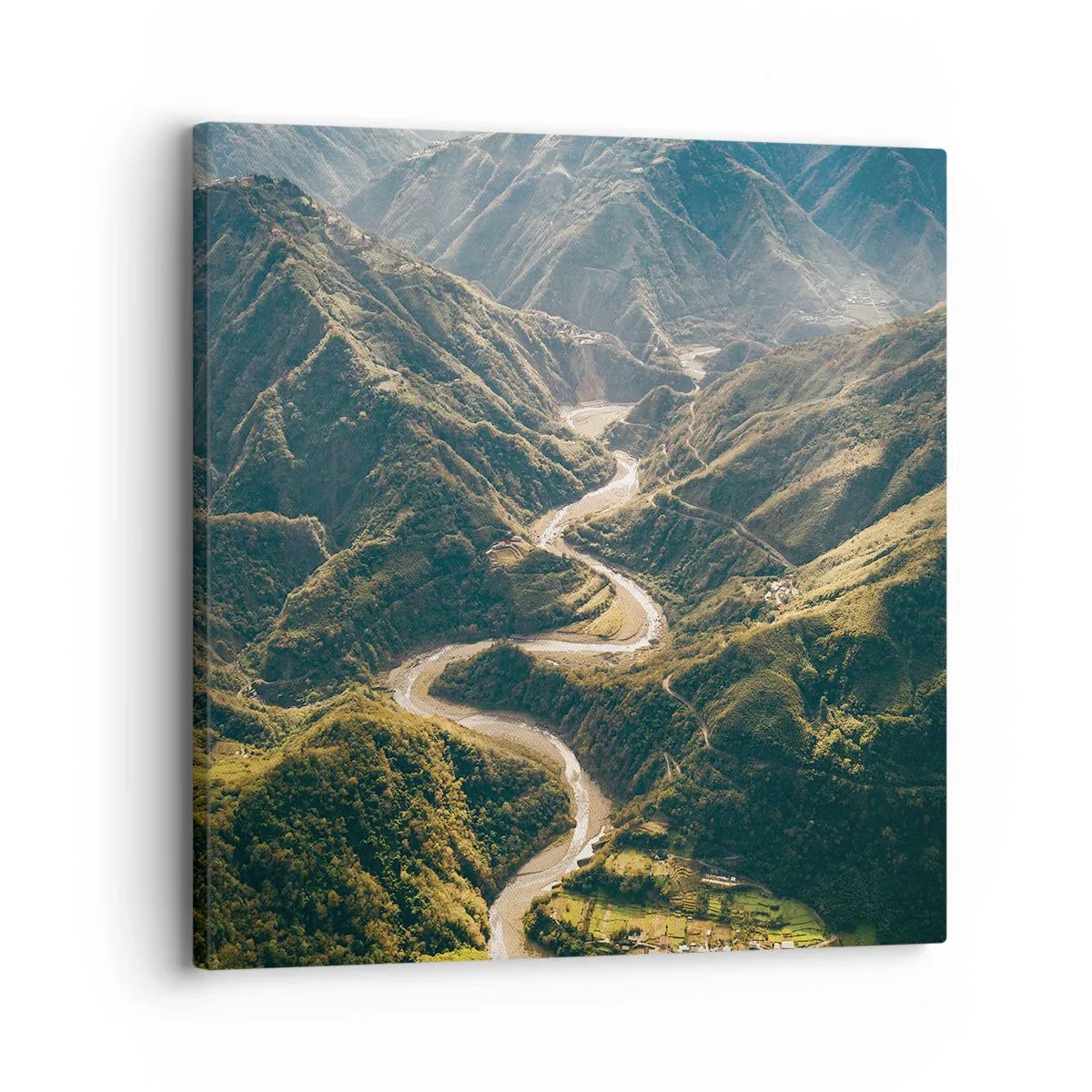 Tablou pe pânză - Direct din inima munților - 30x30 cm