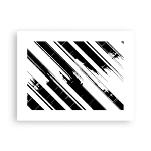 Poster - Compoziție intensă și dinamică - 40x30 cm