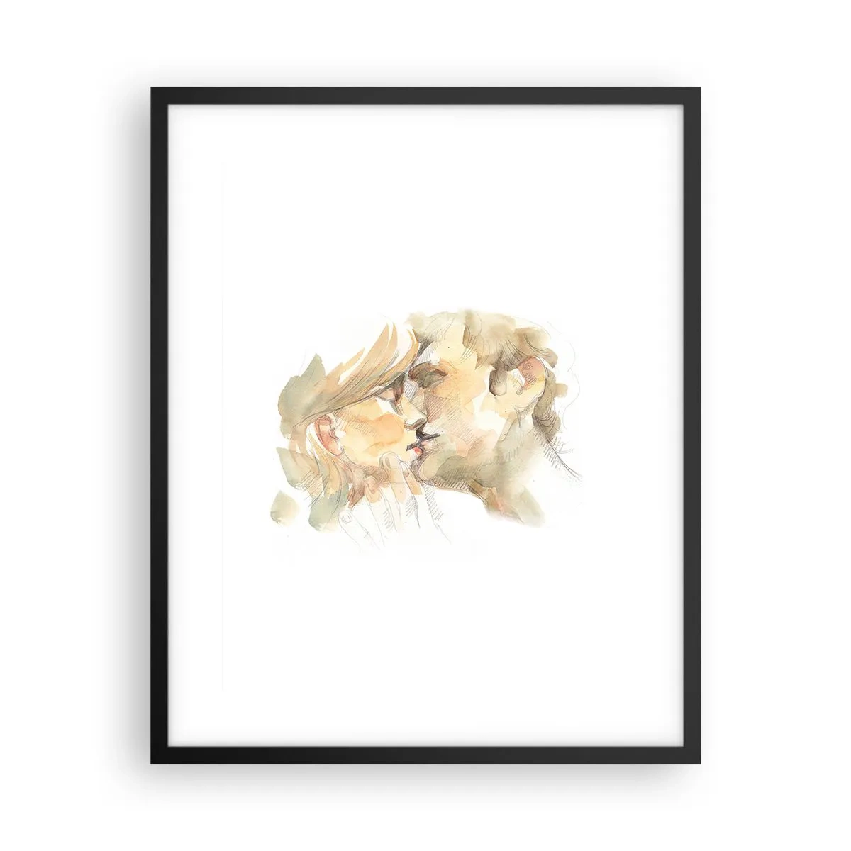 Poster în ramă neagră - Jumătatea găsită? - 40x50 cm