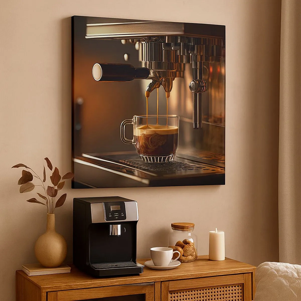 Tablou pe pânză - Băutură senzuală - 30x30 cm