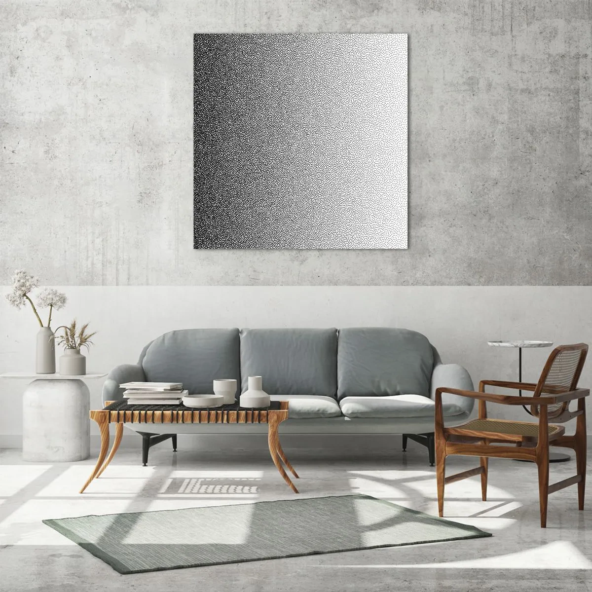 Tablou pe sticlă - Spre lumină - 50x50 cm