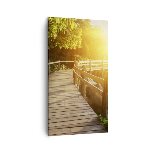 Tablou pe pânză - O altă curbă, o altă minune - 45x80 cm