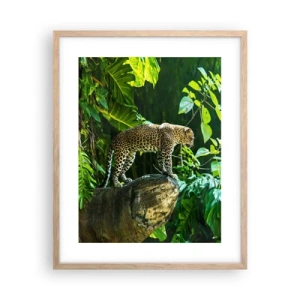 Poster în ramă de stejar deschis - La vânătoare? - 40x50 cm