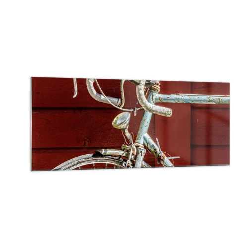 Tablou pe sticlă - Creat pentru victorie - 100x40 cm