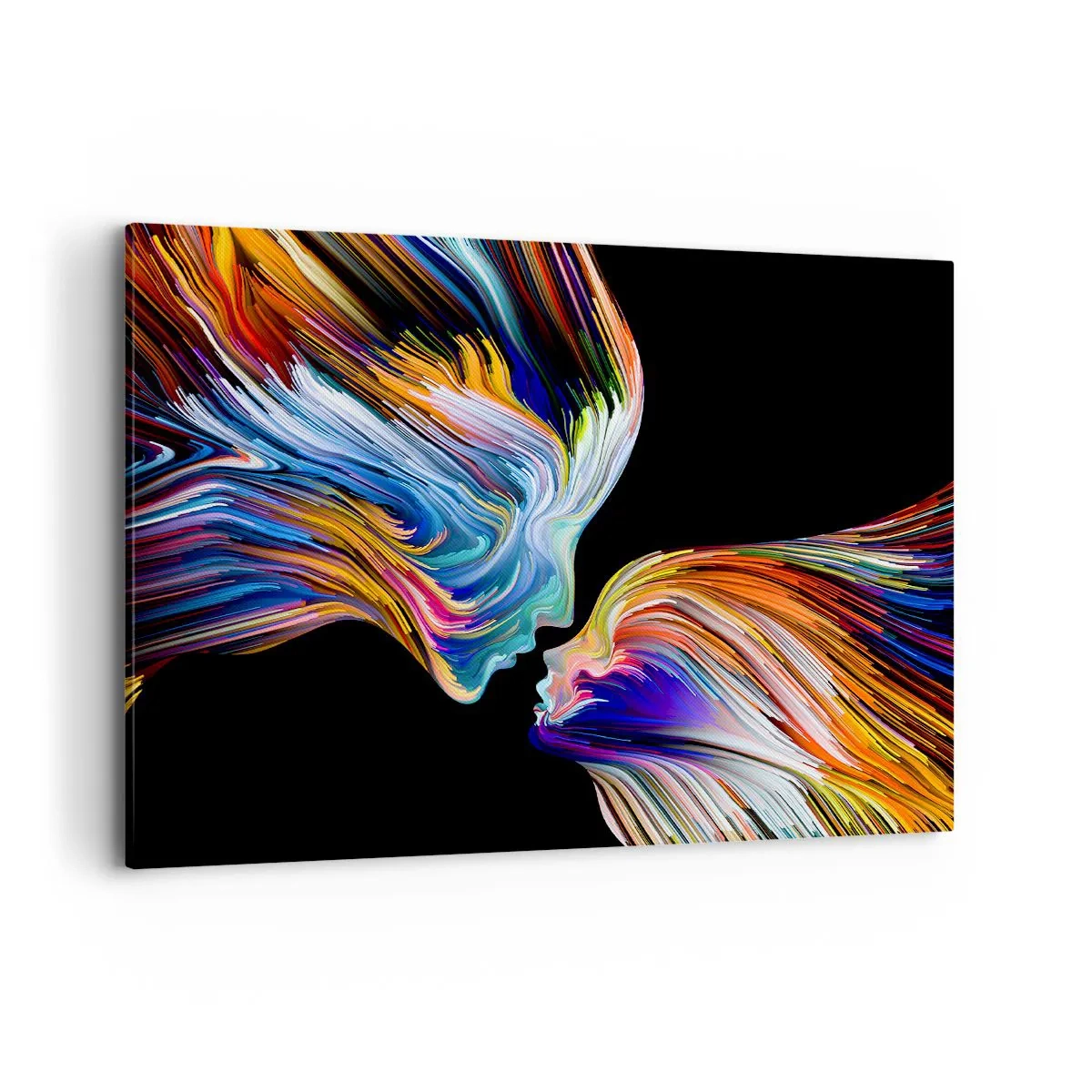 Tablou pe pânză - Fuziune de energie și lumină - 120x80 cm