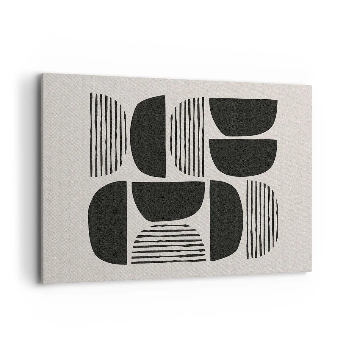 Tablou pe pânză - Jumătăți necomplete - 120x80 cm