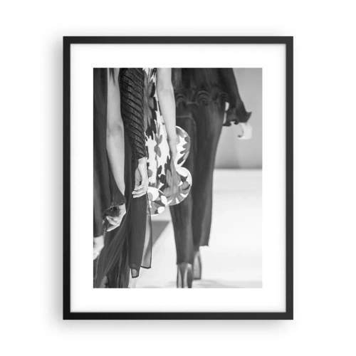 Poster în ramă neagră - Paradă elegantă - 40x50 cm
