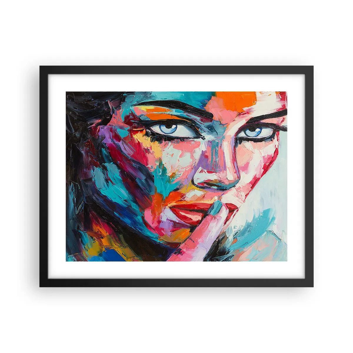 Poster în ramă neagră - Primul nostru secret - 50x40 cm