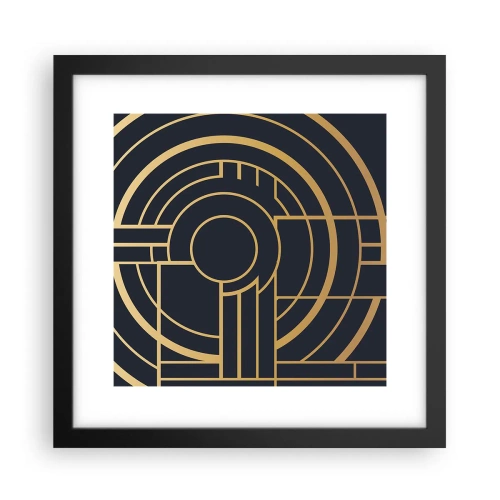 Poster în ramă neagră - Întoarcerea lucrurilor - 30x30 cm