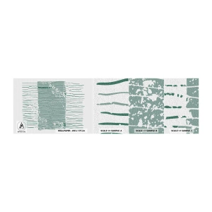 Mostră tapet autocolant Deluxe Sticker - Abstracție marină - Minimalism, Pastel, Hipster - 100x30 cm