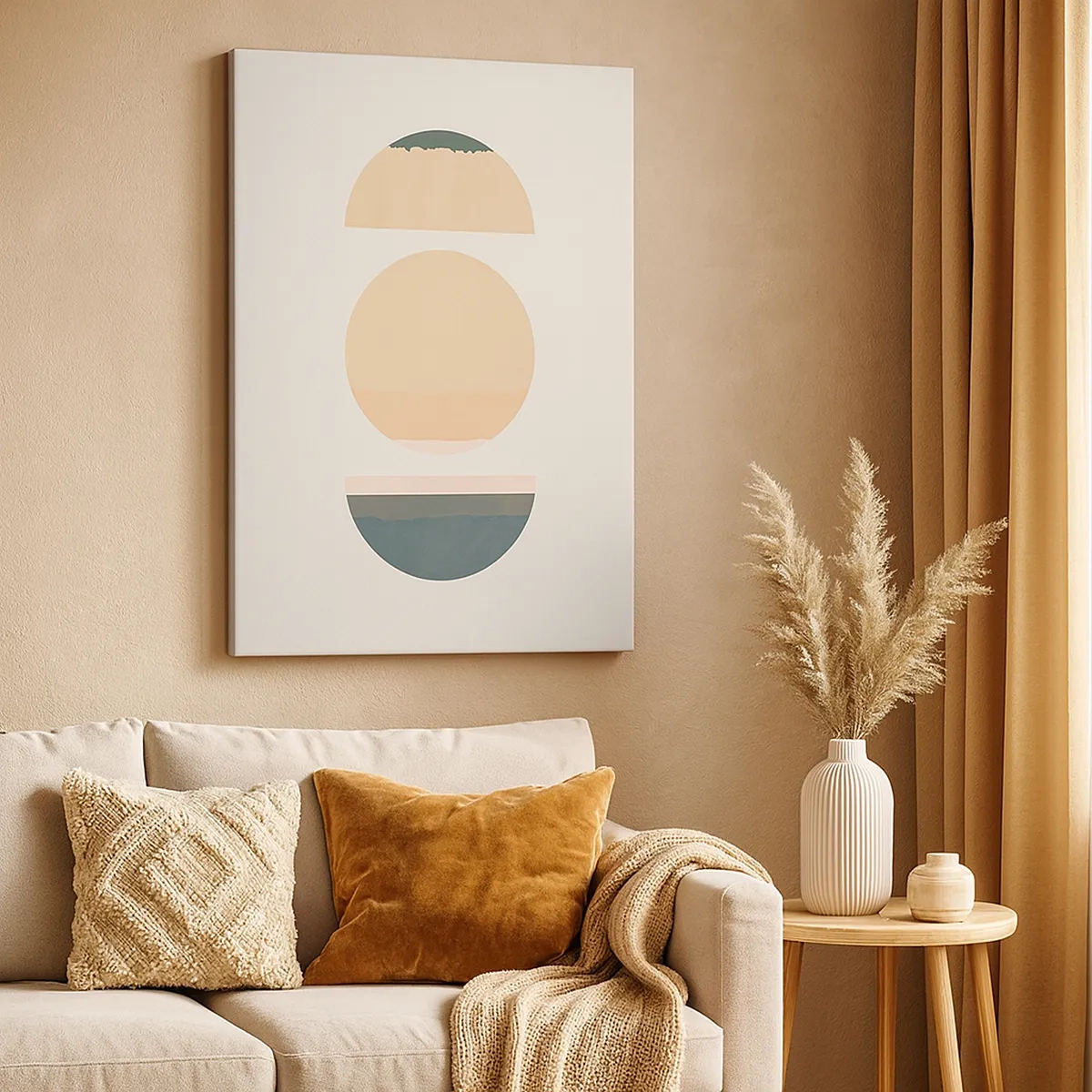 Tablou pe pânză - Roată cu roată - 50x70 cm