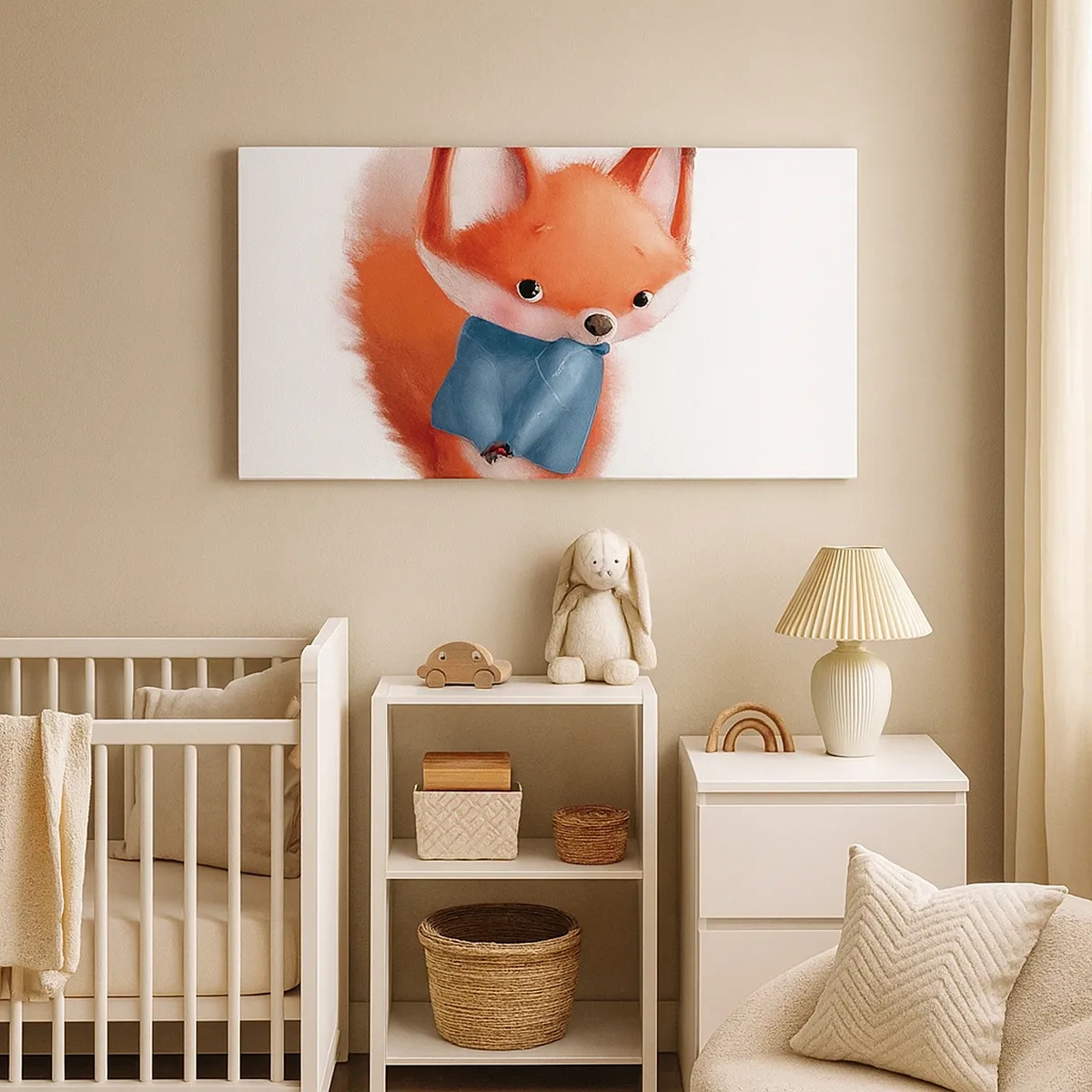 Tablou pe pânză - Îmi vine bine? - 30x30 cm