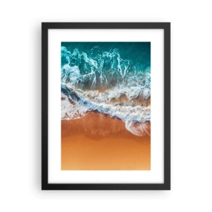 Poster în ramă neagră - Întotdeauna în tandem - 30x40 cm