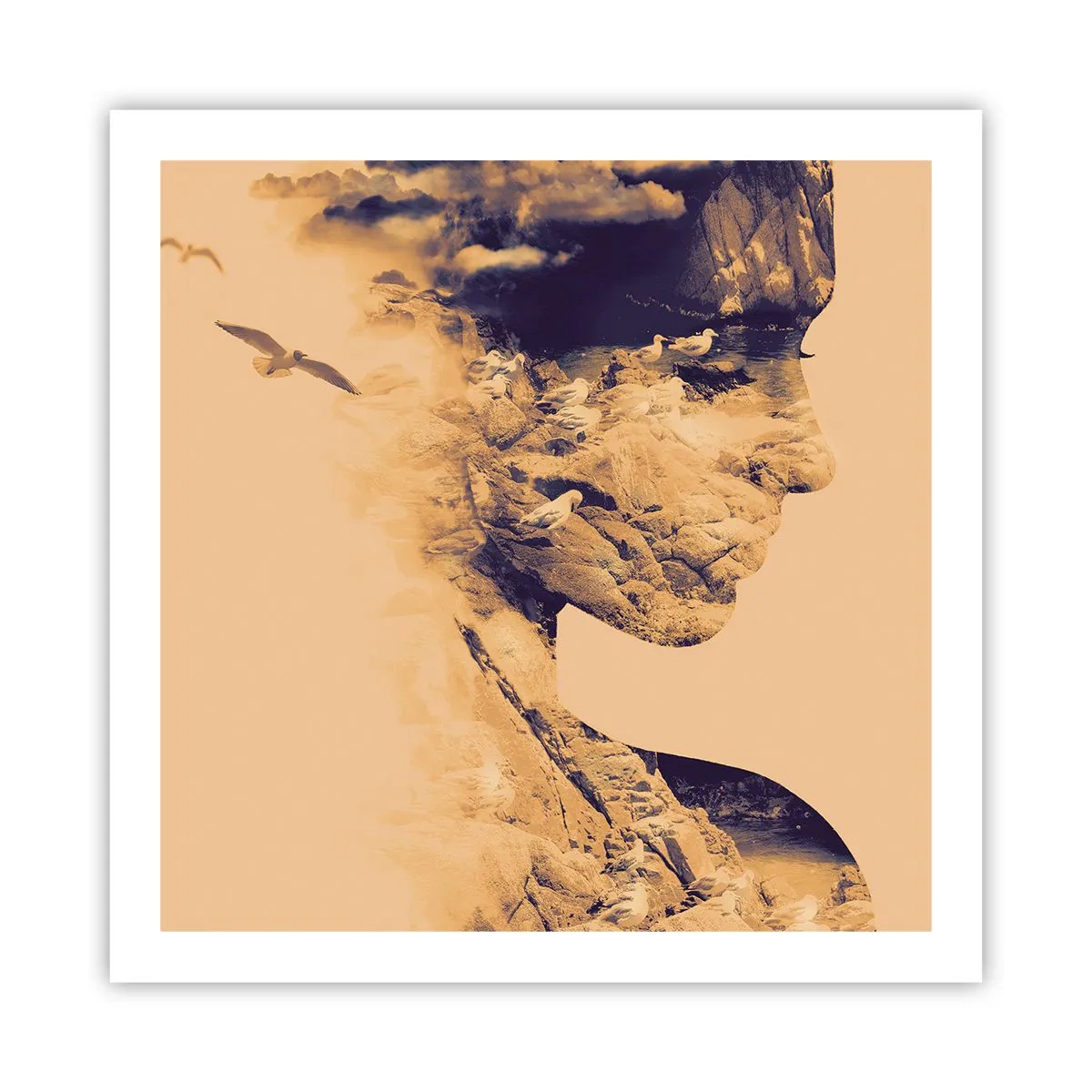 Poster - Frumoasă prin natura - 60x60 cm