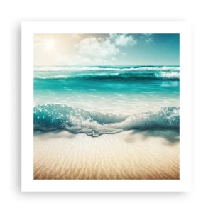 Poster - Calmul oceanului - 50x50 cm