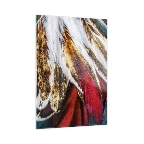 Tablou pe sticlă - Secretele zborului - 50x70 cm