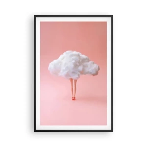 Poster în ramă neagră - Dulce promisiune - 61x91 cm