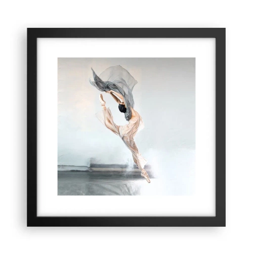 Poster în ramă neagră - În exaltare de dans - 30x30 cm