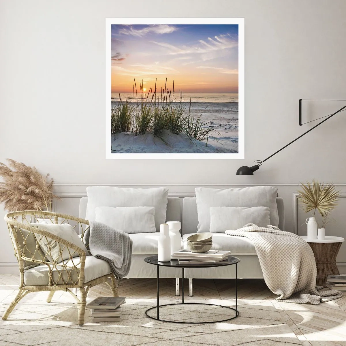 Poster - Privește, gândește, simte - 60x60 cm