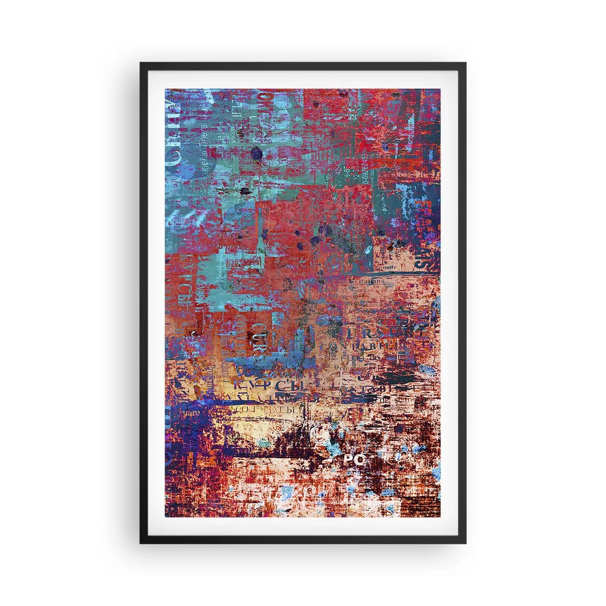 Poster în ramă neagră - Memorie și uitare - 61x91 cm