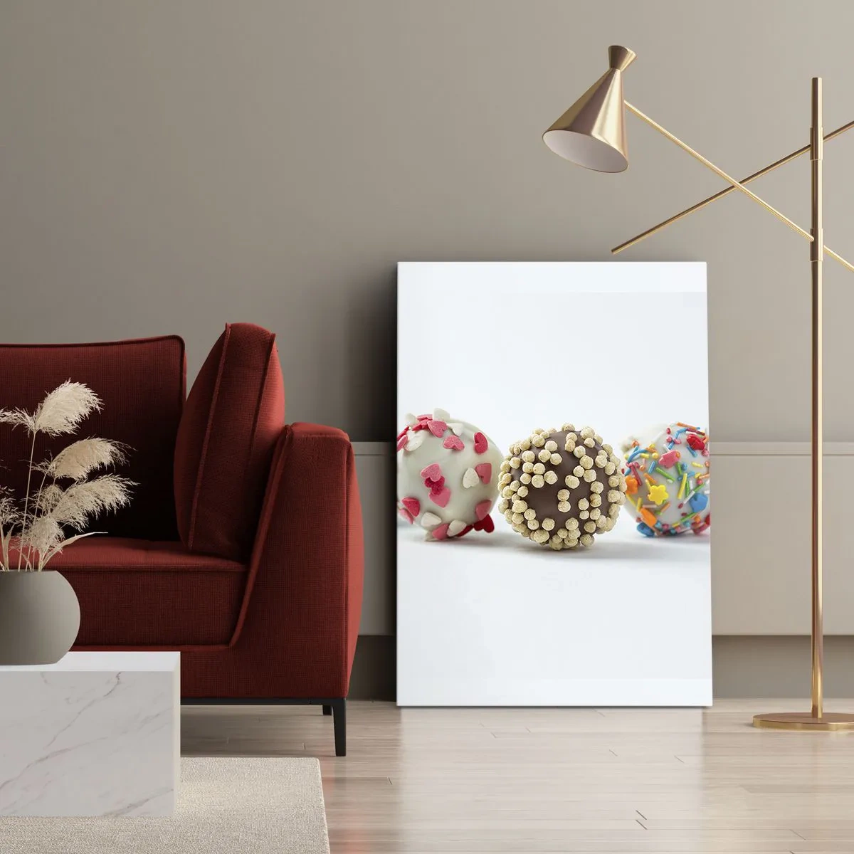 Tablou pe pânză - Viața poate fi dulce - 55x100 cm