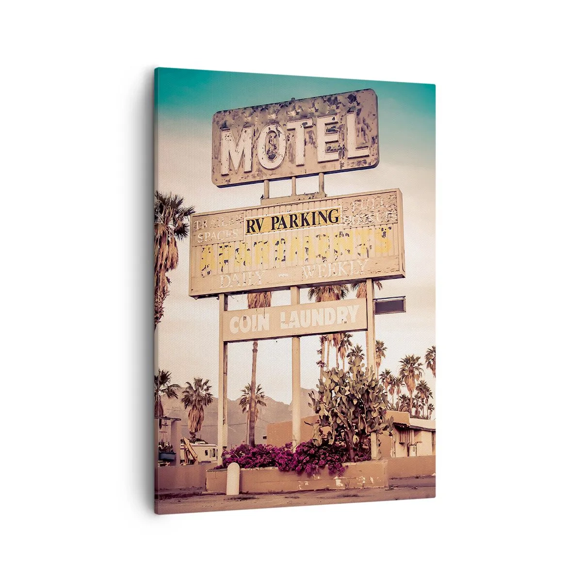 Tablou pe pânză - Timpul s-a oprit aici - 50x70 cm