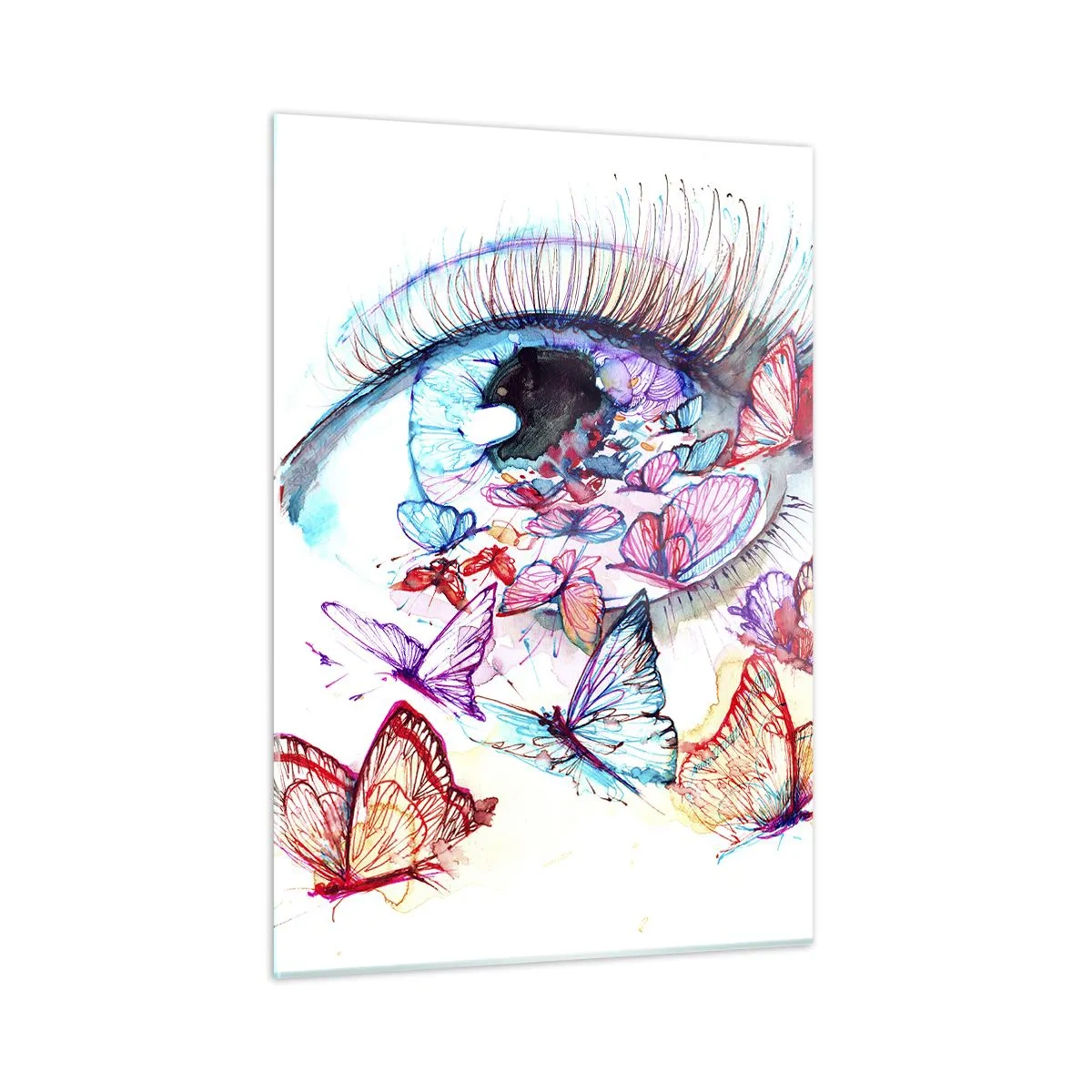 Tablou pe sticlă - Ochi de basm - 50x70 cm
