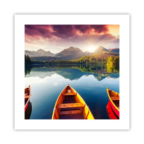 Poster - Nimic împotriva naturii - 40x40 cm