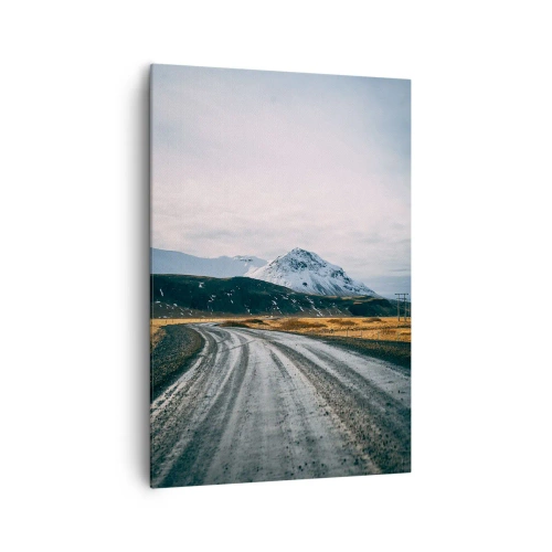 Tablou pe pânză Canvas - În stilul islandez - 70x100 cm