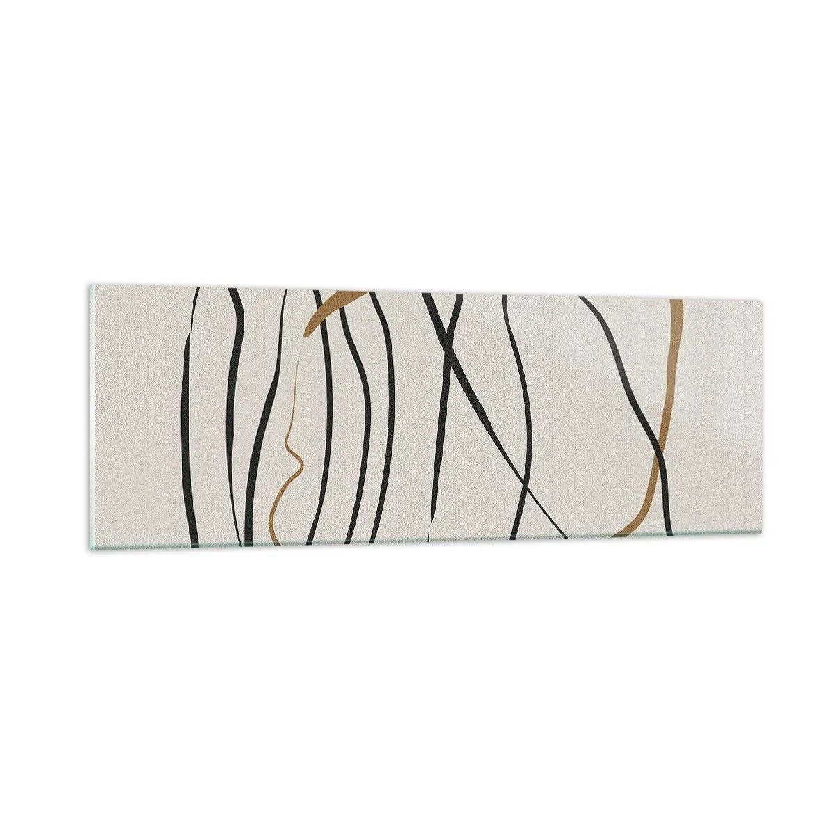 Tablou pe sticlă - Compoziție - Dans posesiv - 90x30 cm