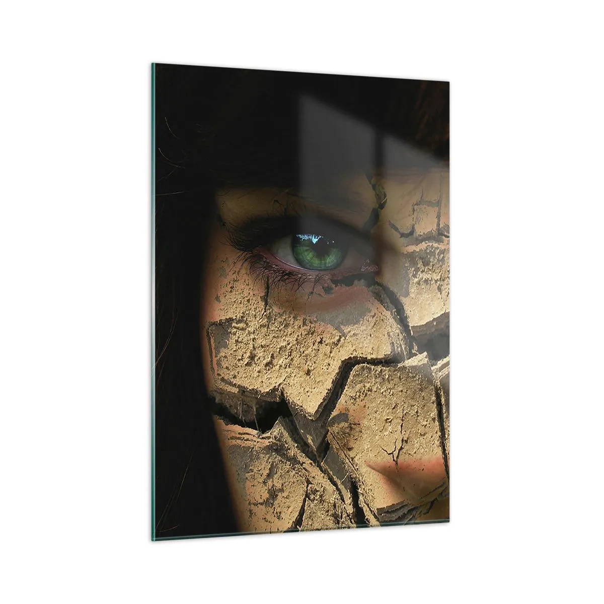 Tablou pe sticlă - Încântare și groază în același timp - 50x70 cm