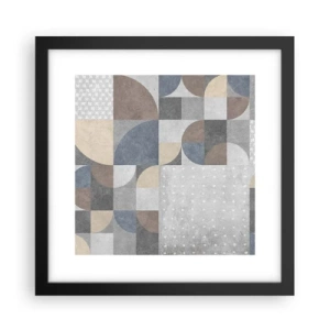 Poster în ramă neagră - Fantezie ceramică - 30x30 cm