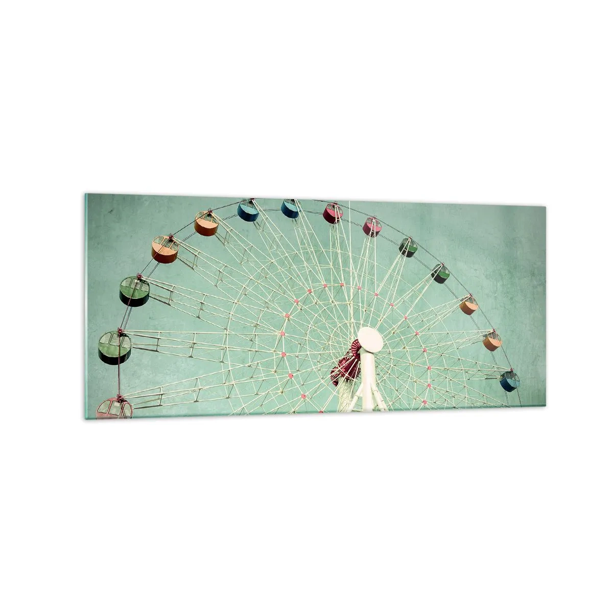 Tablou pe sticlă - Poftim la joacă - 120x50 cm