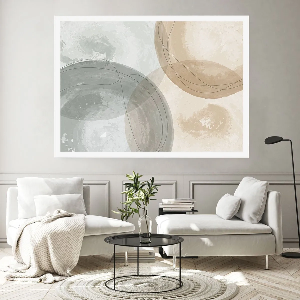 Poster - Întrepătrunderea lumilor - 50x40 cm