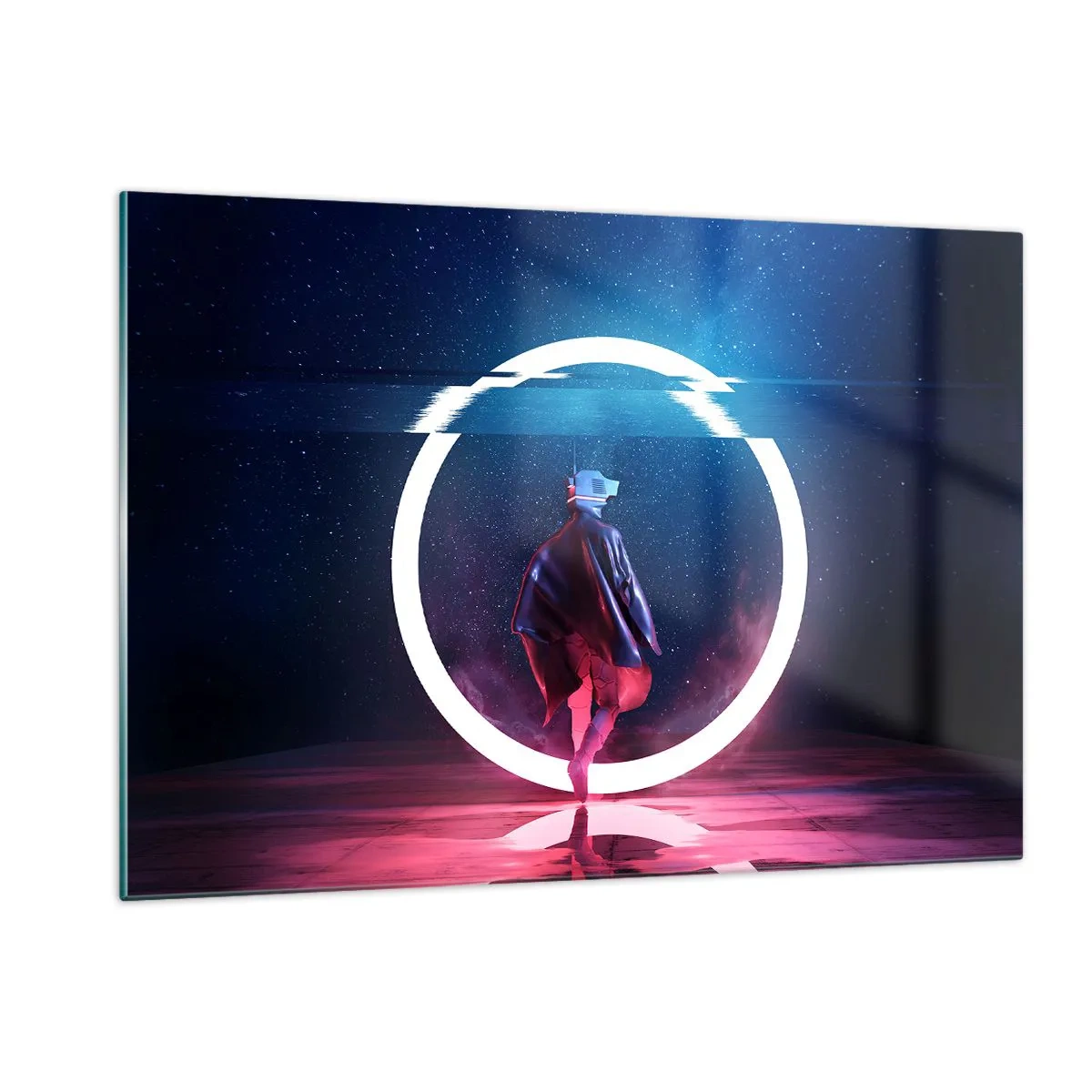 Tablou pe sticlă - Între lumi - 120x80 cm