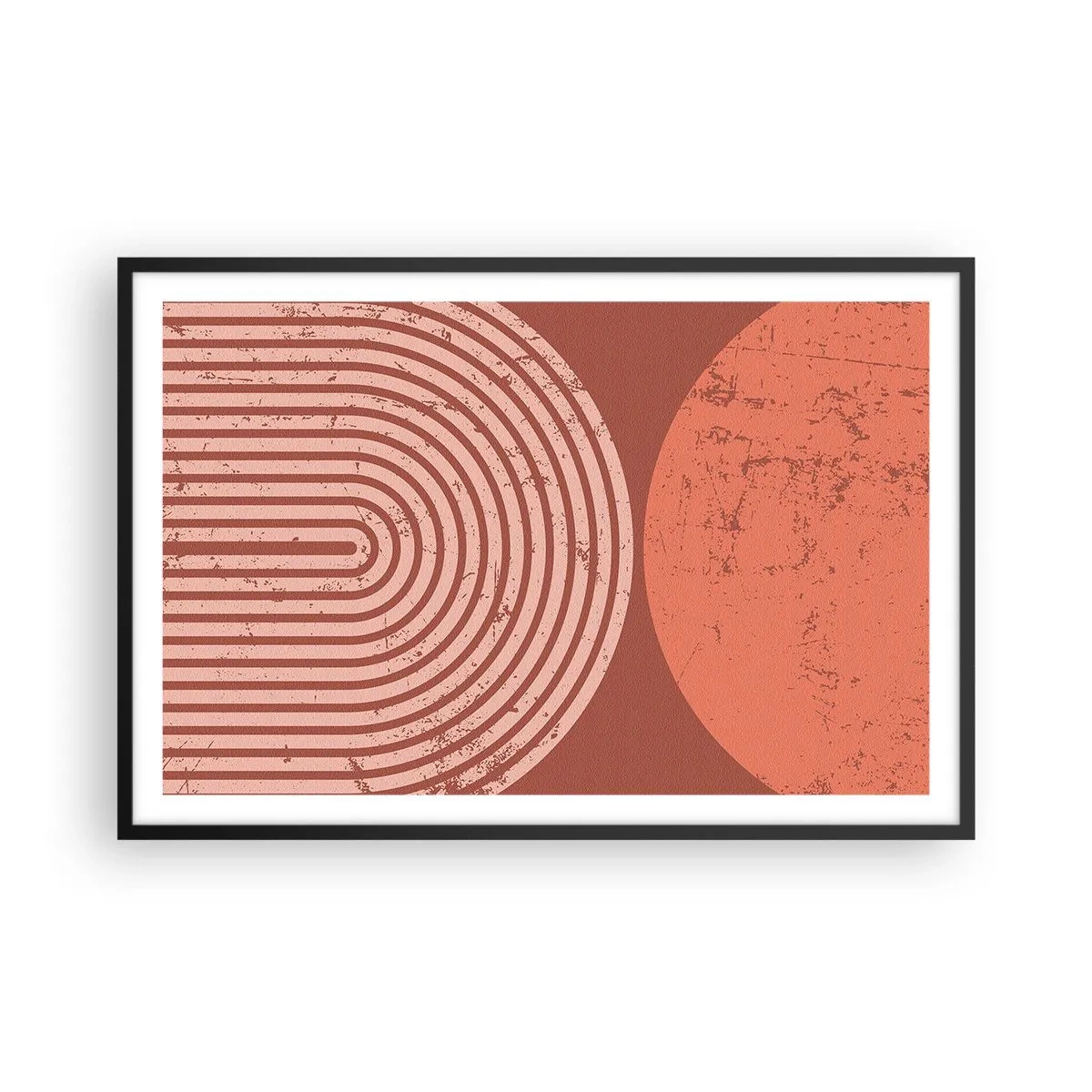 Poster în ramă neagră - Relație strânsă - 91x61 cm