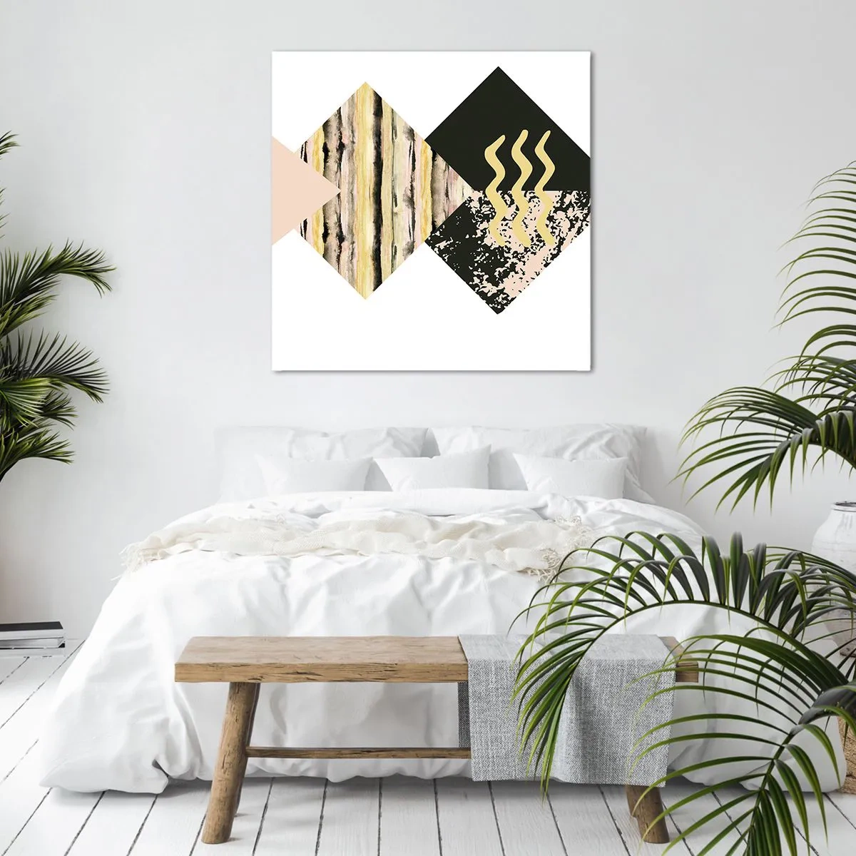 Tablou pe pânză - Aparent simplu - 60x60 cm