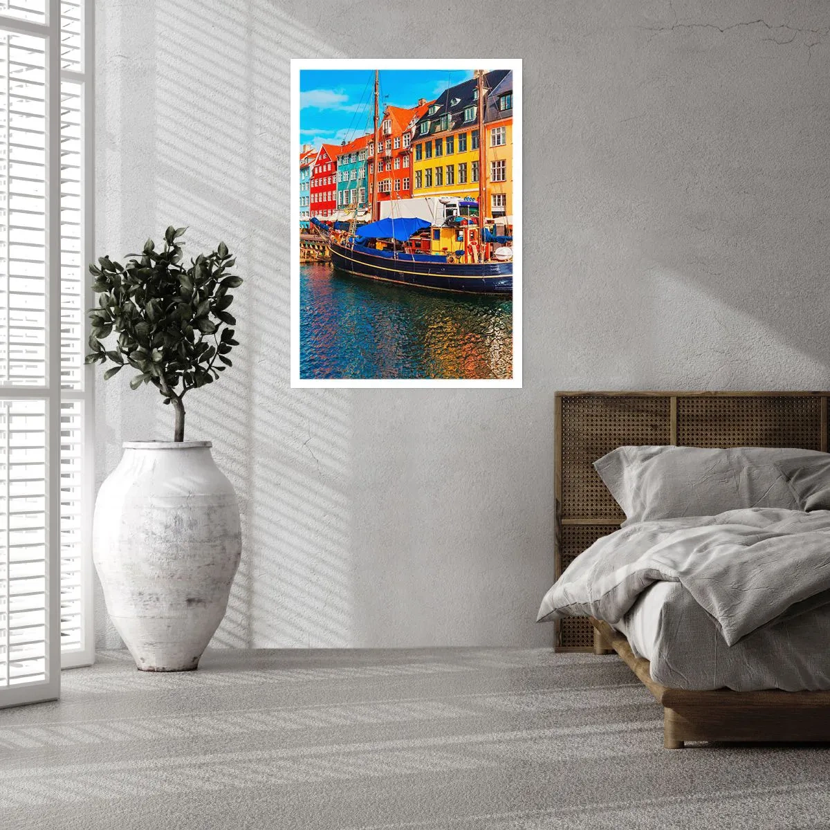 Poster - Portul vesel - 50x70 cm