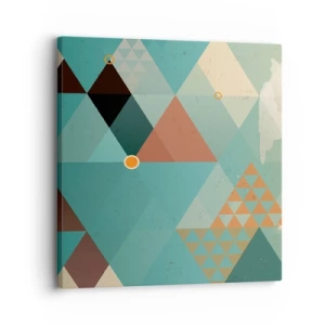 Tablou pe pânză - Unitatea multiplicității, multiplicitatea unității - 30x30 cm