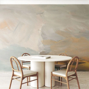 Tapet Standard Eco - Abstracție - lumea blândeții - Bucată, Luminos, Minimalist - 250x175 cm