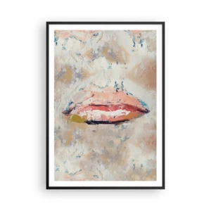 Poster în ramă neagră - Trezește simțurile - 70x100 cm