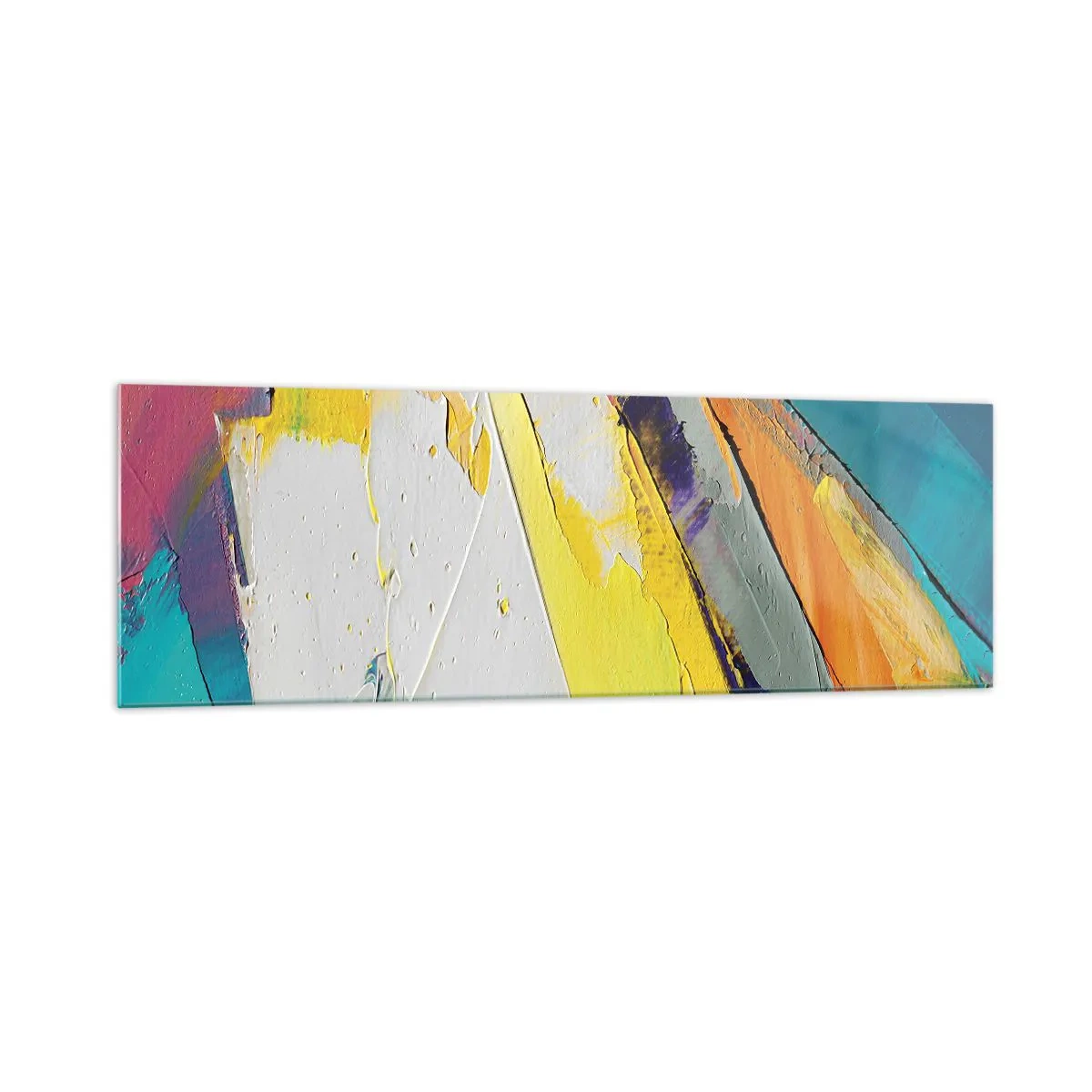 Tablou pe sticlă - Anatomia luminii - 160x50 cm