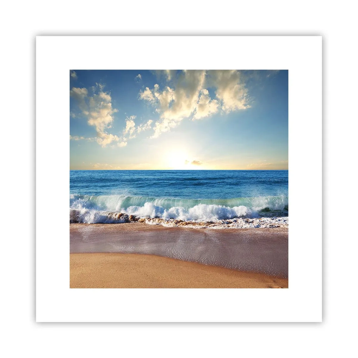 Poster - Mișcare și liniște în același timp - 30x30 cm