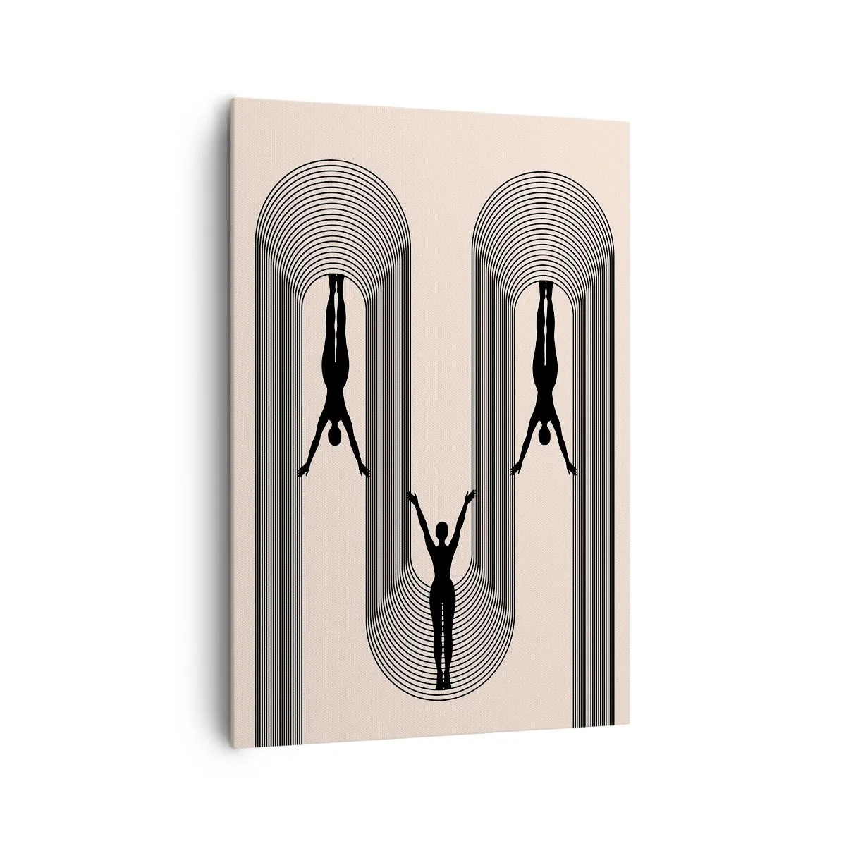 Tablou pe pânză - Cu susul în jos - 70x100 cm