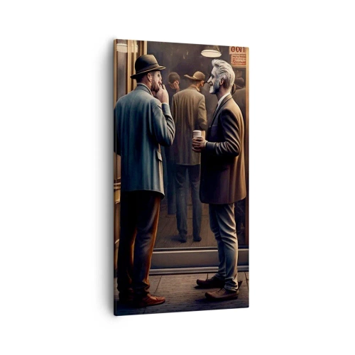 Tablou pe pânză - Cel mai bun moment al zilei - 55x100 cm