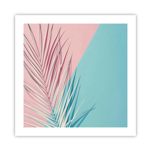 Poster - Impresie tropicală - 50x50 cm