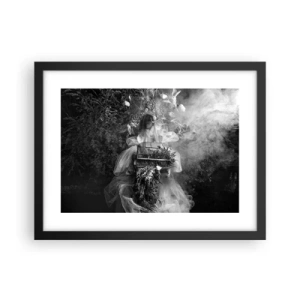 Poster în ramă neagră - Mama însăși - Natura - 40x30 cm