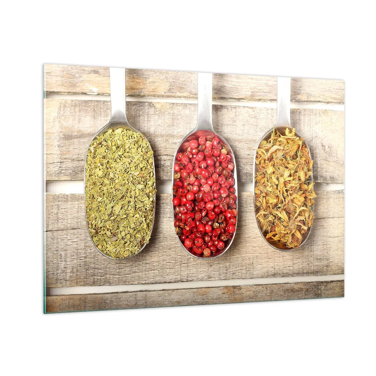 Tablou pe sticlă - Magia bucătăriei - 100x70 cm